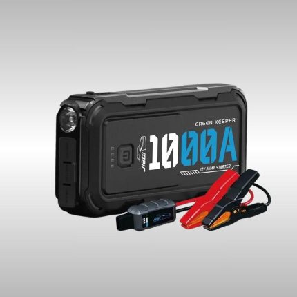 Stay prepared on Norway's roads with our GK-J1201 Jump Starter 12V (1000A). Compact and portable, featuring a capacity of 3.7V/10000mAh (37Wh) and Type-C input with QC18W. With LED lighting functions and safety features, it's suitable for gasoline engines up to 5.0L and diesel engines up to 3.5L. Be ready for emergencies with confidence.